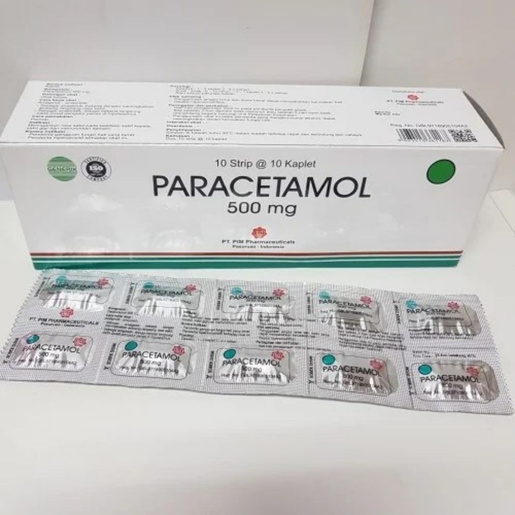 PARACETAMOL PIM 500 mg @1 STRIP