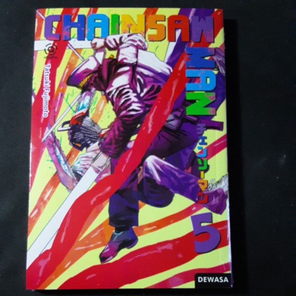 Komik Chainsaw Man 5 (segel)