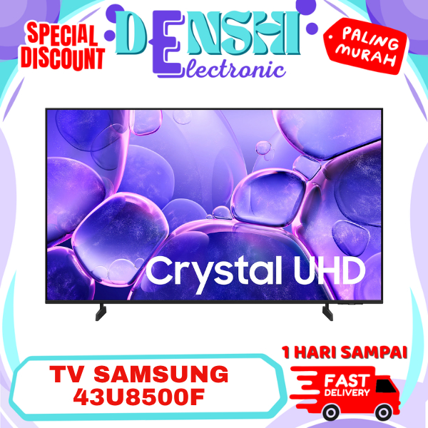 SAMSUNG 43U8500F SMART TV 43 INCH CRYSTAL UHD 4K HDR10+ WITH SMART REMOTE