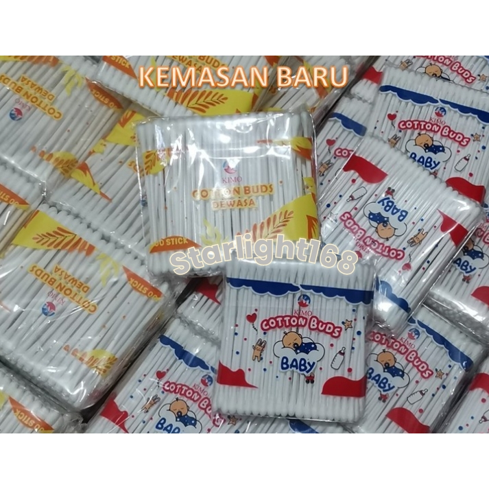 COTTON BUD KIMO (100 Pcs) - Cotton Bud Baby / Cotton Anak - Cotton Bud Dewasa
