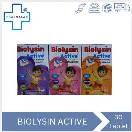 Biolysin Multivitamin Anak Kids Tablet | isi 30 tablet kunyah