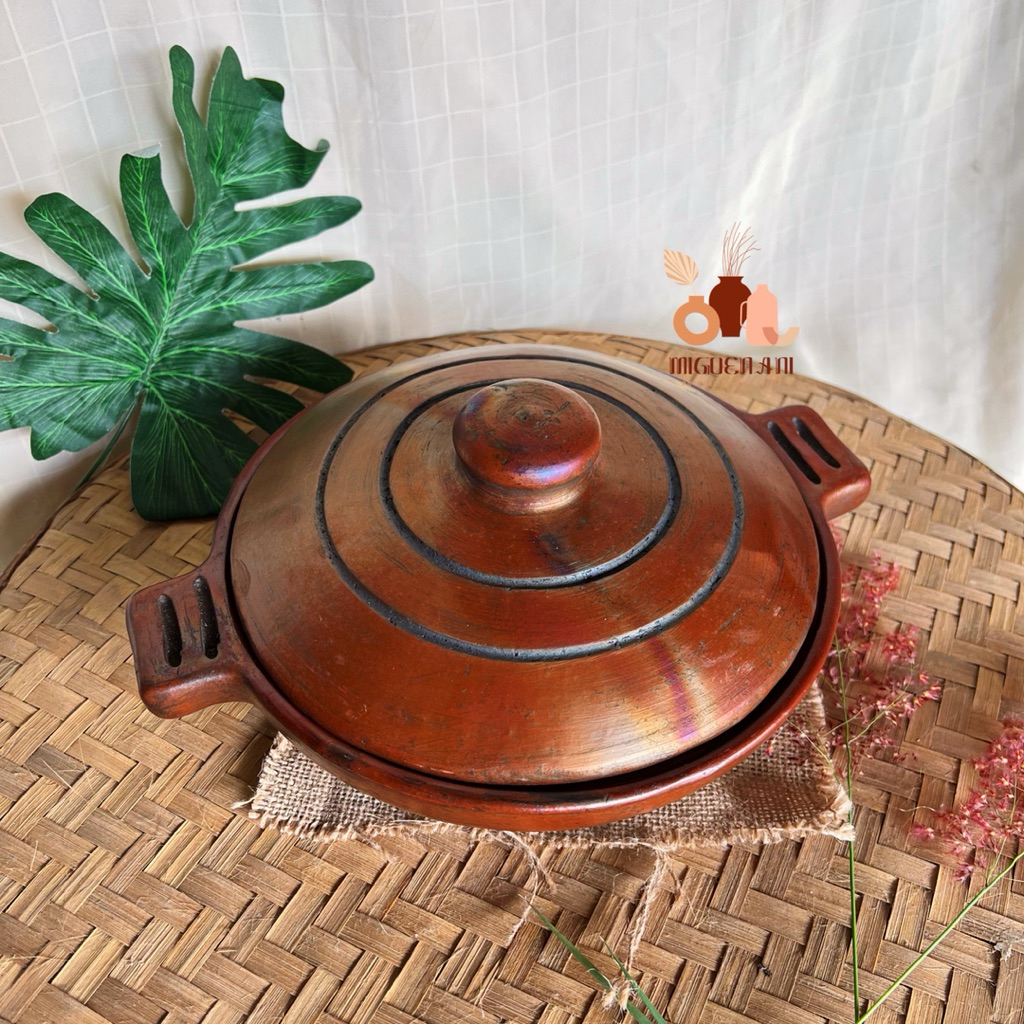 CLAYPOT SAPO MANGKOK D18cmGERABAH TANAH LIAT