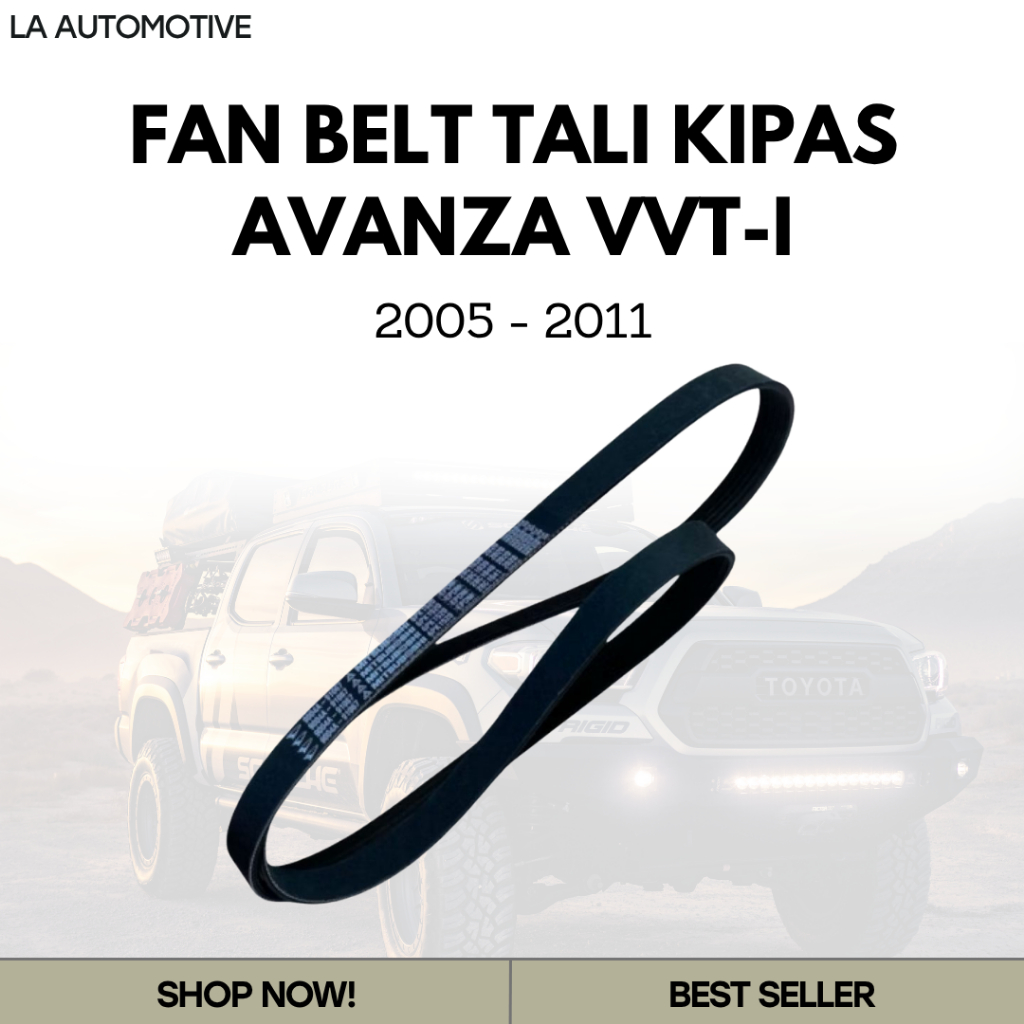 FAN BELT TALI KIPAS AVANZA VVT-I 2005 - 2011