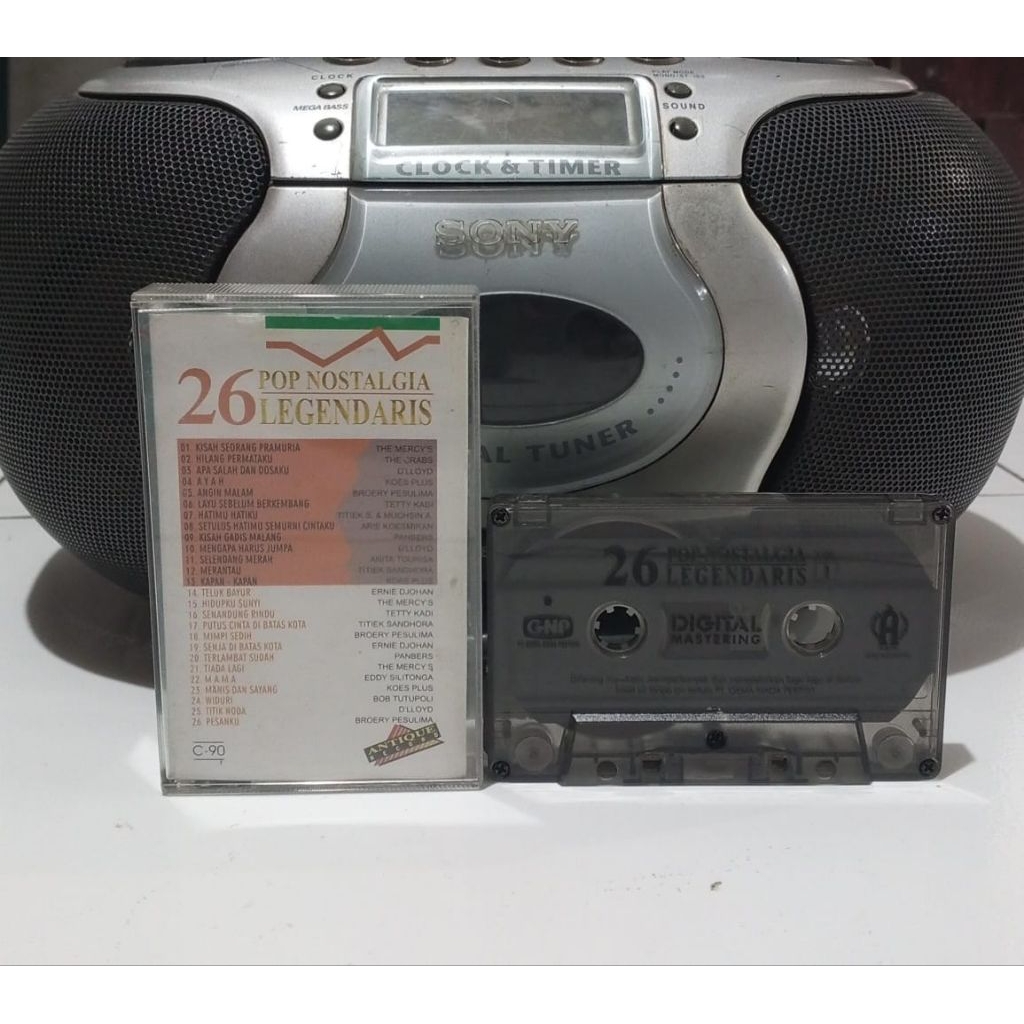 Kaset Pita 26 Pop Nostalgia Legendaris