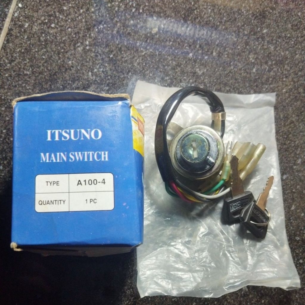 Original itsuno import made in taiwan part and accessories kunci kontak only Assy set main switch Su