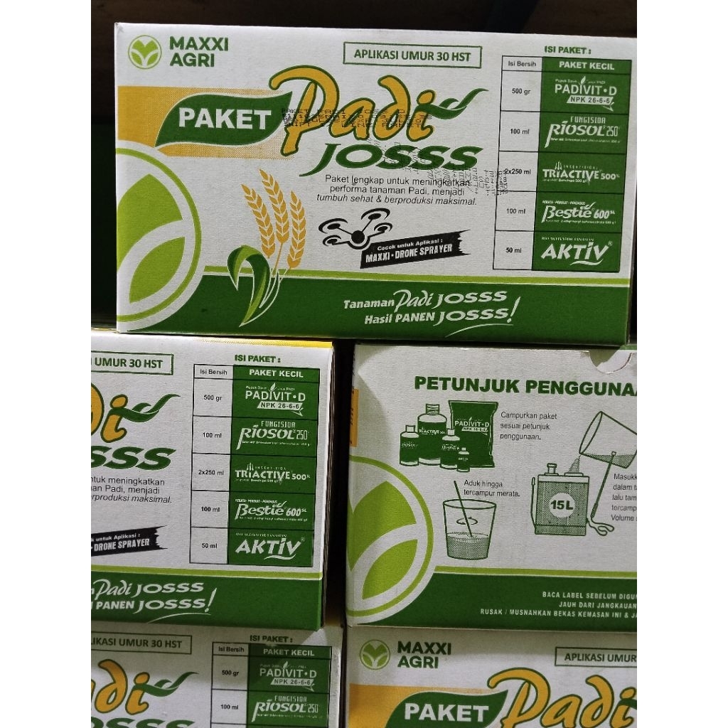 PAKET PADI JOSSS HIJAU MAXXI AGRI