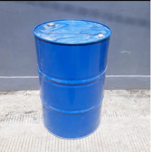 Drum plastik dan besi ukuran 200L