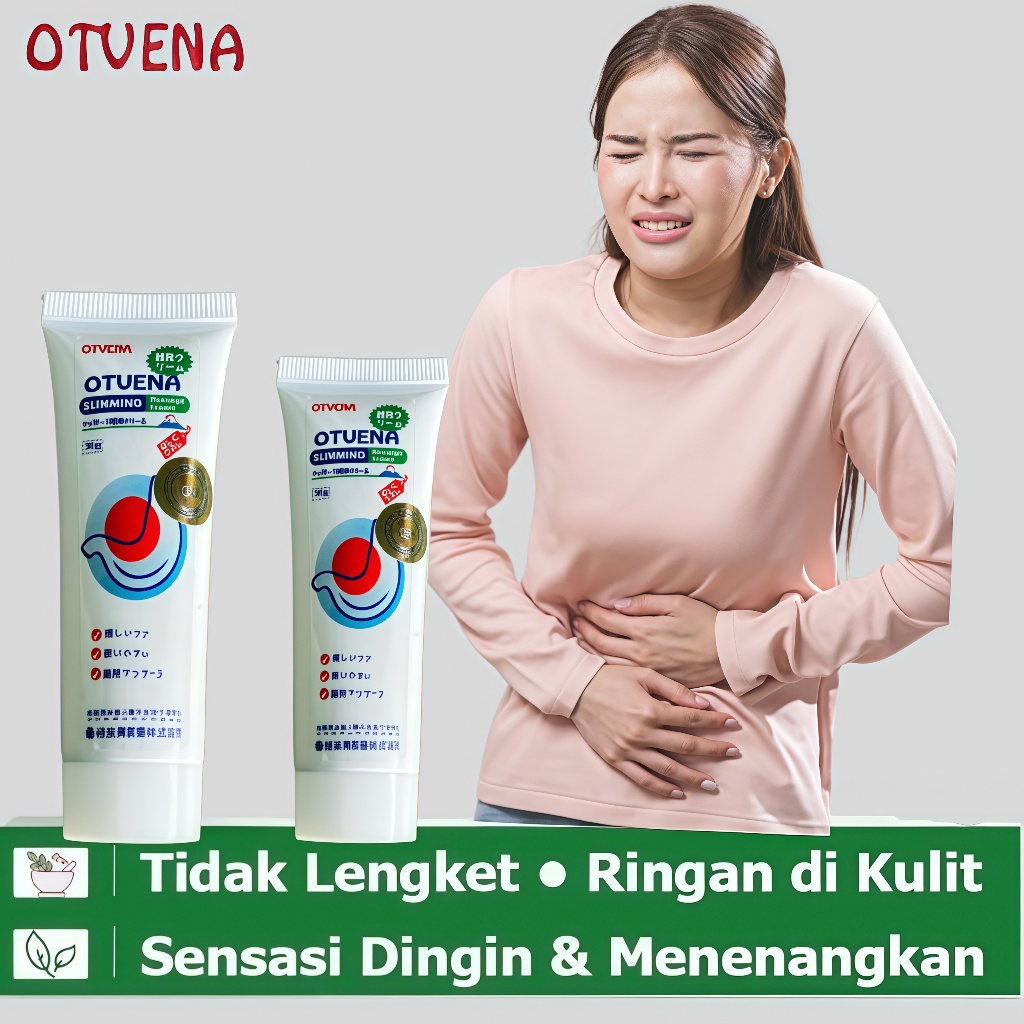 READY SIAP KIRIM Otvena Sliming Cream Massage Asam Lambung Cream