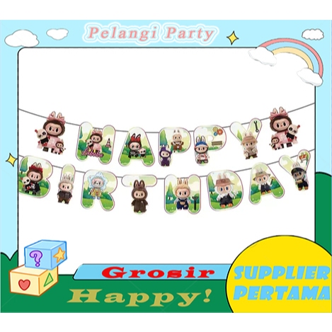 Banner Happy Birthday / Tulisan Happy Birthday Dinding