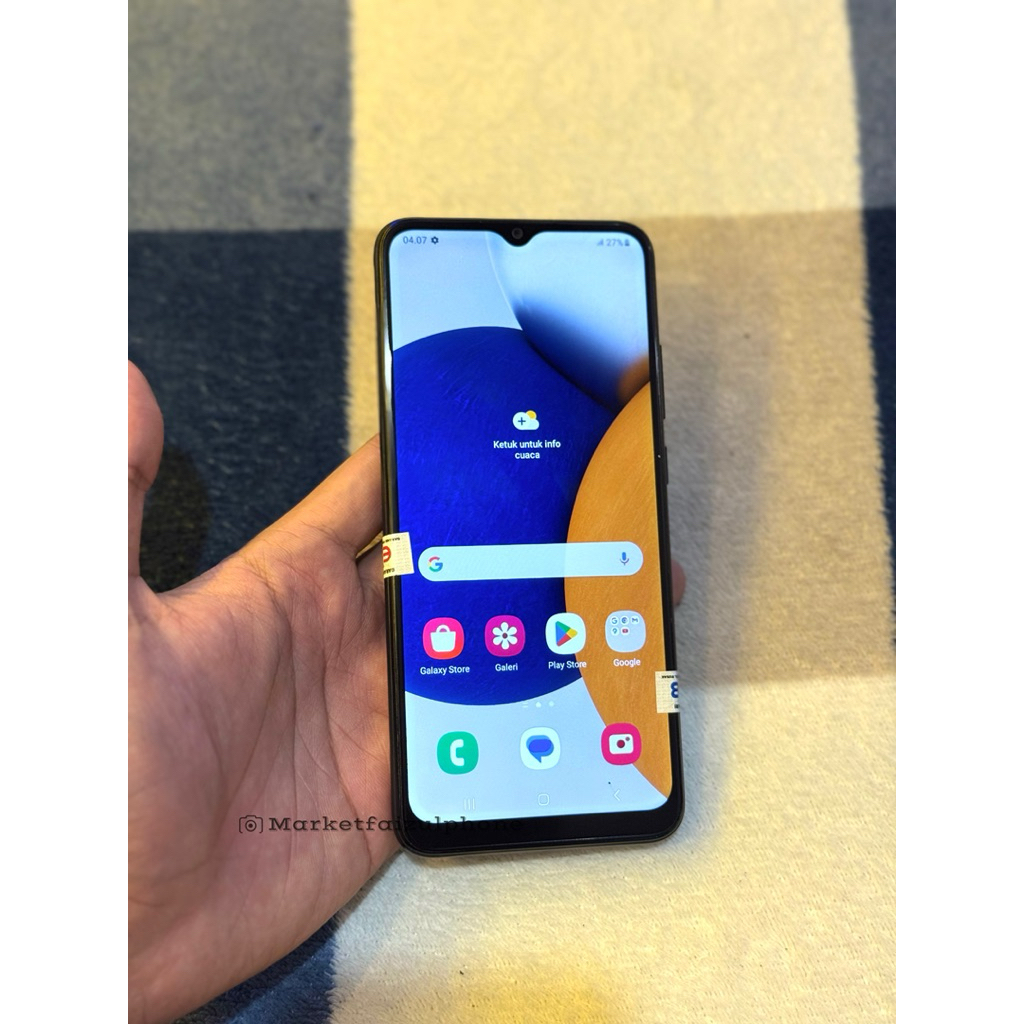 SAMSUNG GALAXY A03 4/128 ORIGINAL 4G LTE HANDPHONE ANDROID SECOND MURAH