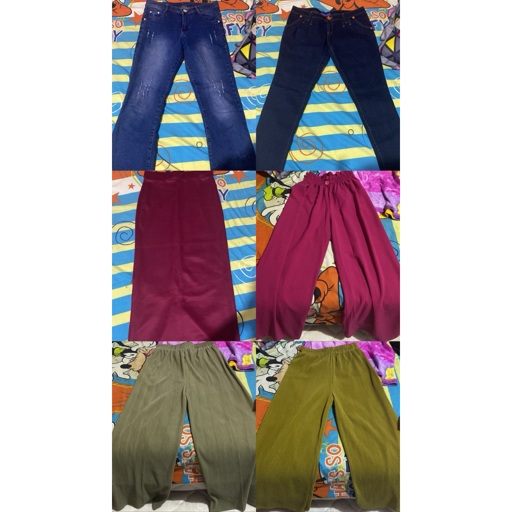 Preloved Celana & Rok Wanita