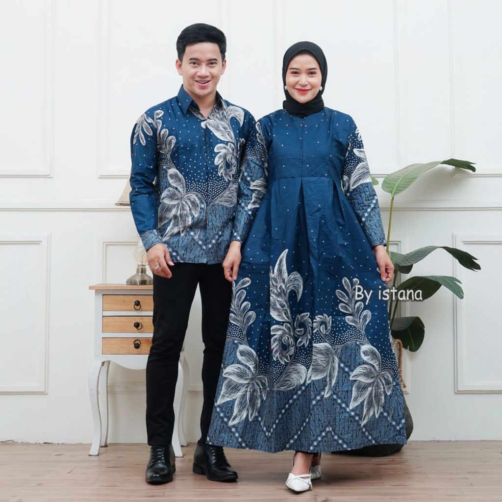 Batik Couple Pasangan Batik Couple Suami Istri Batik Couple Keluarga Batik Couple Katun Premium Mode
