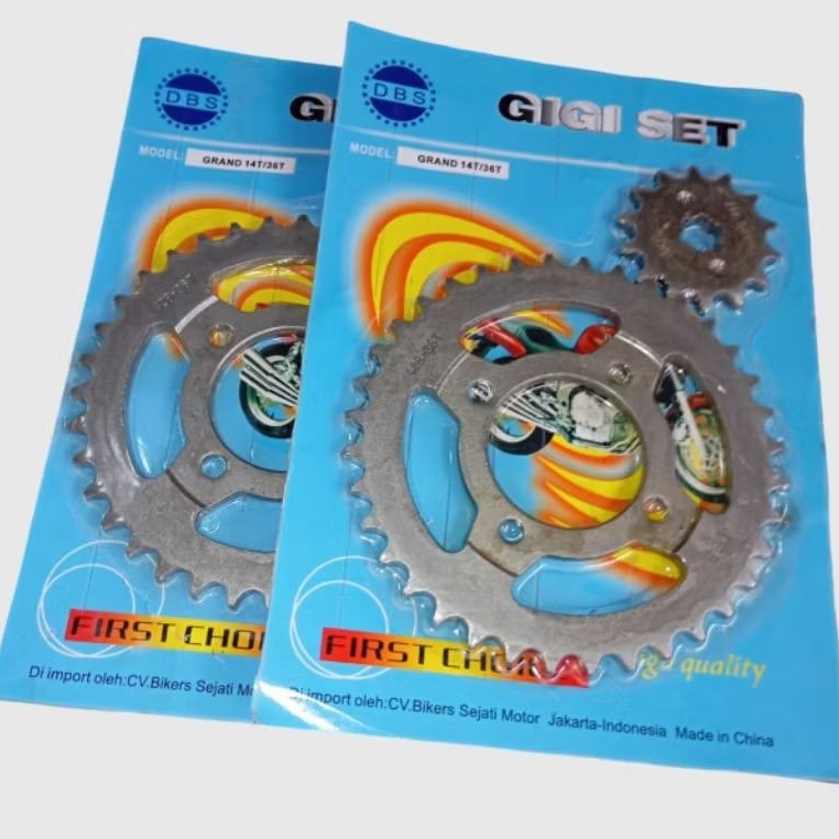 Ger set Grand 12T 36T depan belakang gearset gir paket