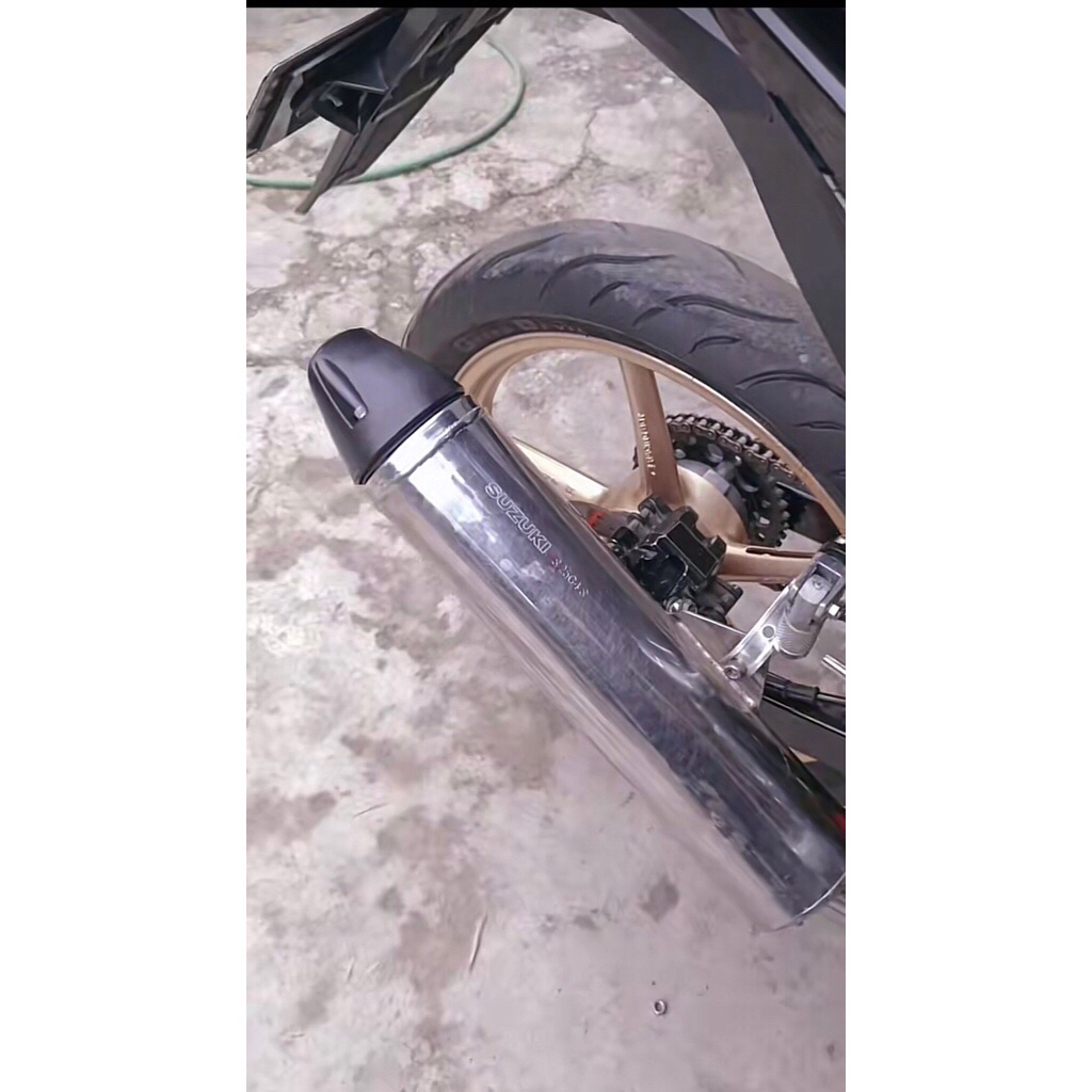 Knalpot Silencer SCD copotan Satria FU Original