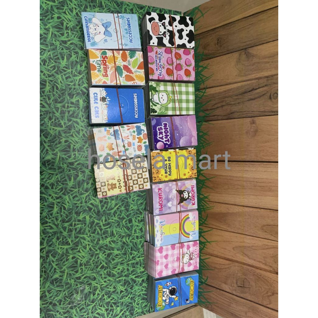 Kertas Label Gantungan Aksesoris / Label Aksesoris / Label Bros l kertas packing gantung