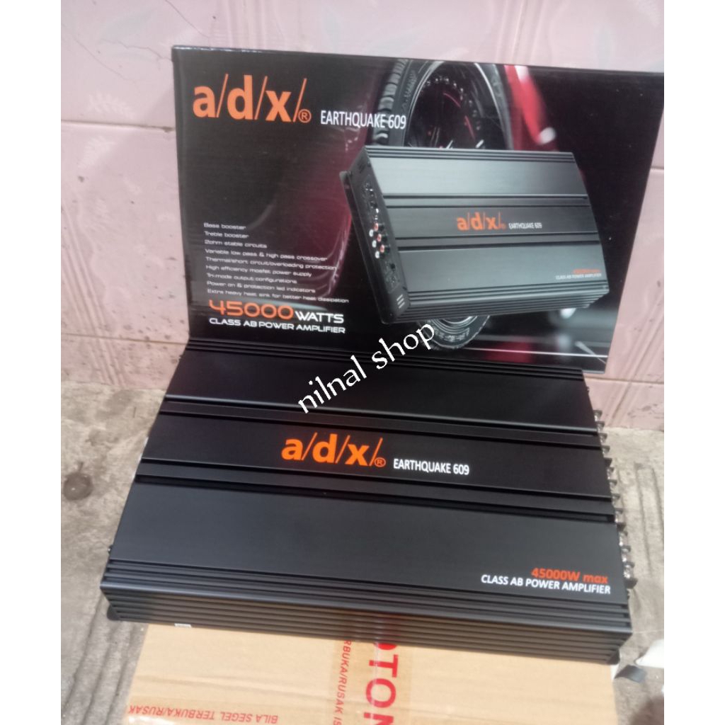 amplifier mobil ADX Earquik 608 4chanel