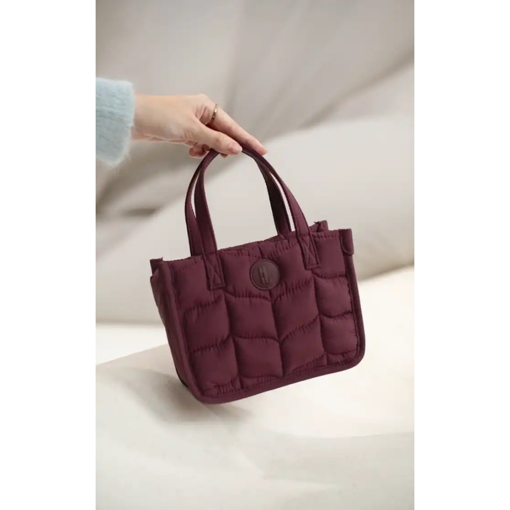 HEYLOCAL - Fluff Totebag Maroon Mini / Totebag Heylocal