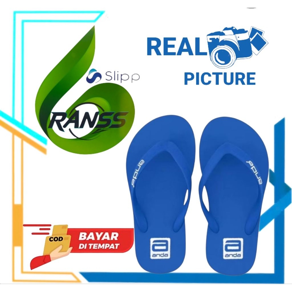 Ssh Sandal Jepit Pria distro Terbaru Termurah Simpel Elegan Keren Viral Trend Casual Kece