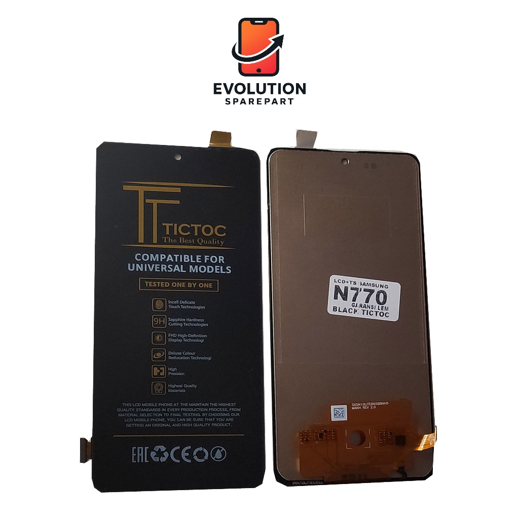 LCD TOUCHSCREEN SAMSUNG GALAXY NOTE 10 LITE / N770