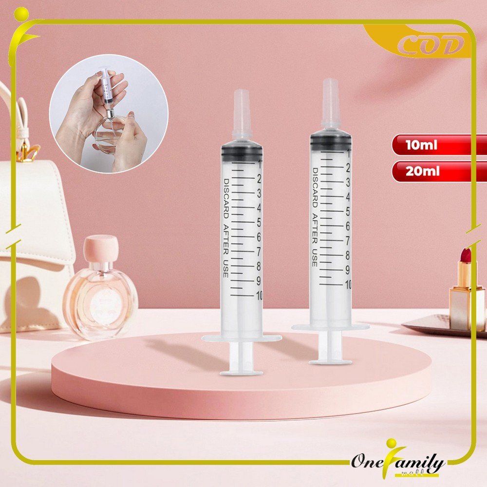EC Eceran ONE-C1175 Suntikan Parfum 10ML untuk Decent Pemindah Parfum dari Botol Asli / Injection Pe