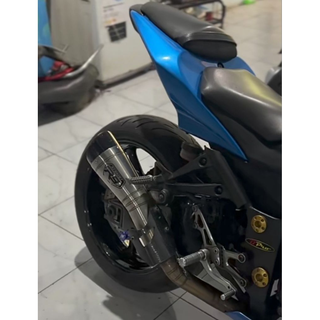 Knalpot Racing R9 H2 Tameng fullsystem Ninja 250karbu Ninja250 fi old Ninja250 fi new  z250 Cbr250rr