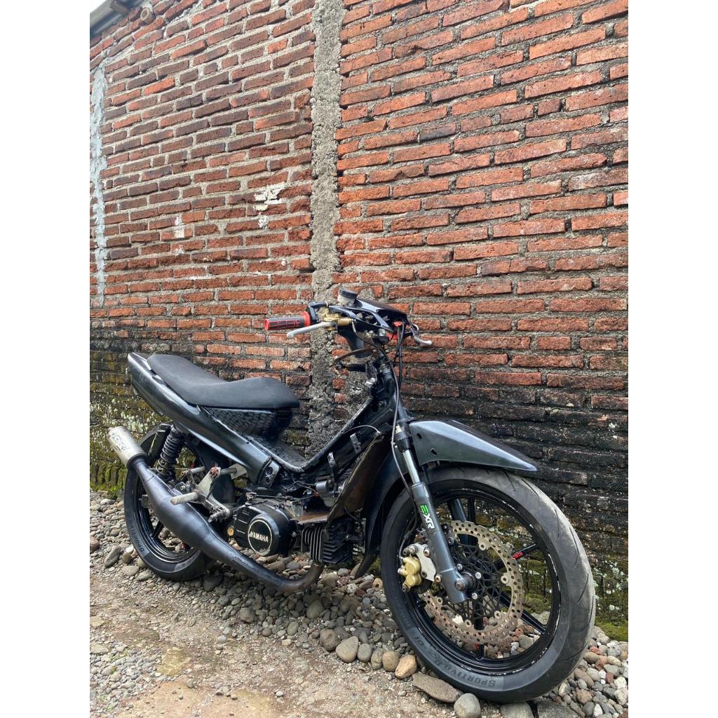 Knalpot CRC fizr bebek standar bobok roadrace 116cc 125cc