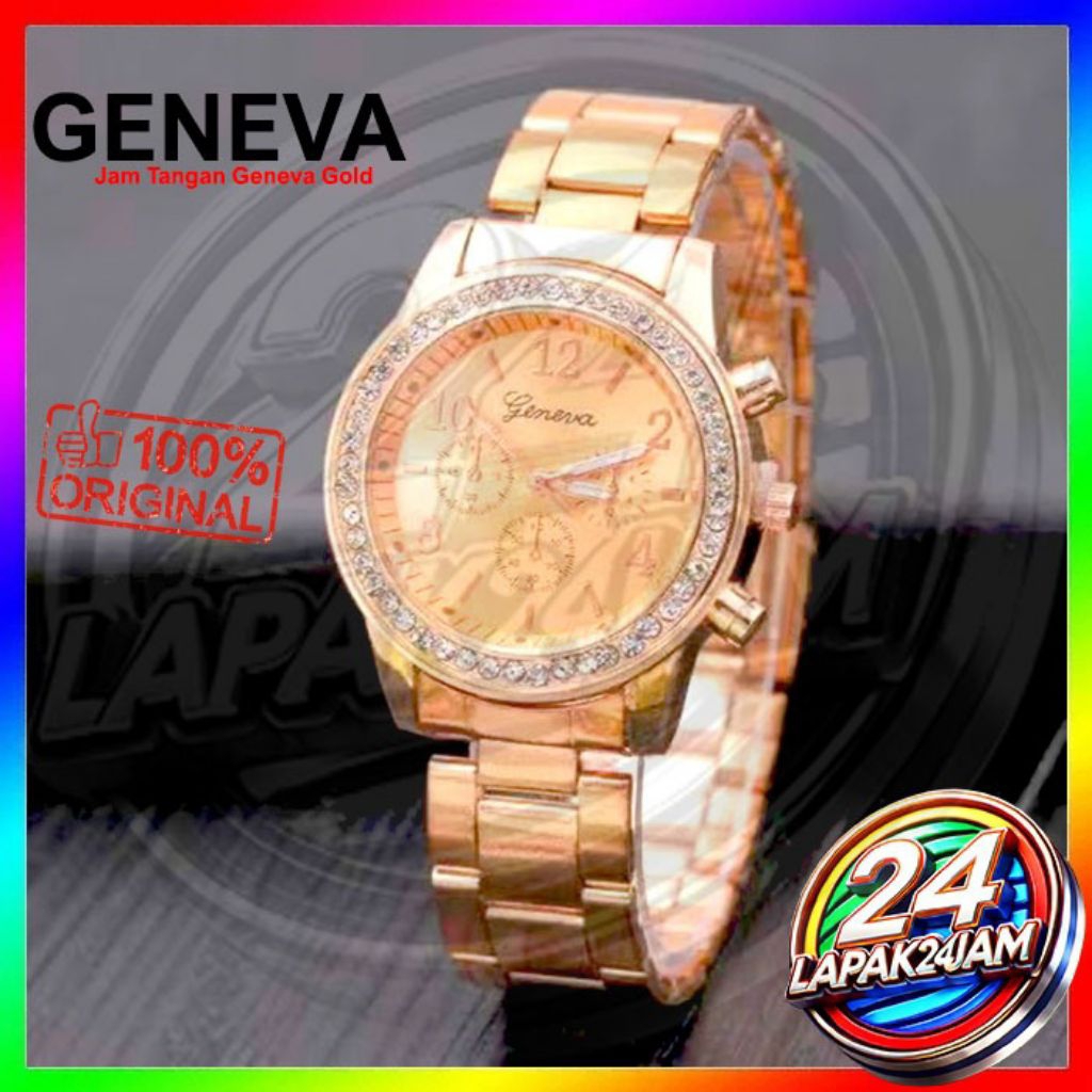 JAM TANGAN WANITA/JAM TANGAN GENEVA
