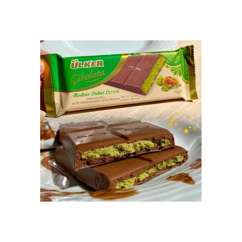 READY Coklat Ulker Kunafa Pistachio Turki