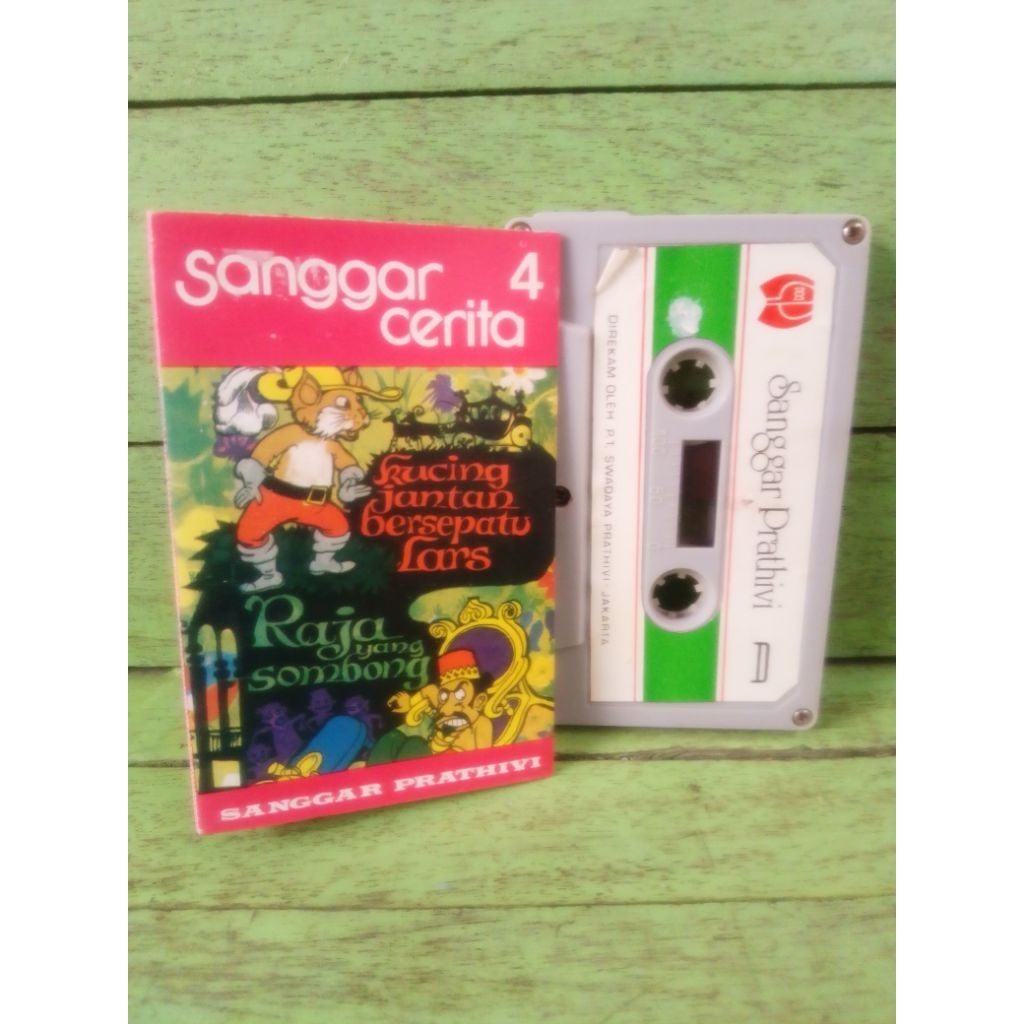 kaset Sanggar Cerita 4 - Kucing Jantan Bersepatu Lars