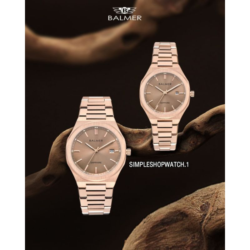 Original 100% BIS SATUAN Balmer 2710 B-2710M/L B.2710 Jam Tangan Couple Garansi Resmi 2 Tahun