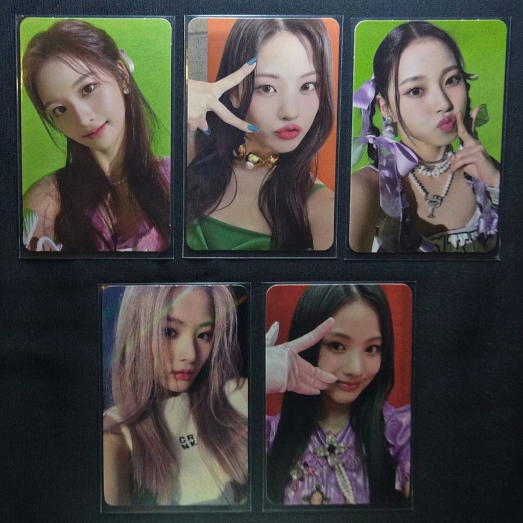 NMIXX SULLYOON KYUJIN JINNI AD MARE ENTWURF LIGHT VER MAKESTAR STARRIVER PC PHOTOCARD