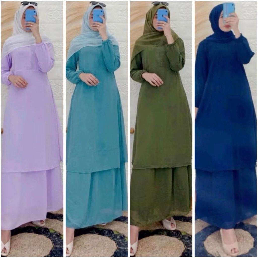 GAMIS MALAYSIA POLOS BUSUI PEKANBARU