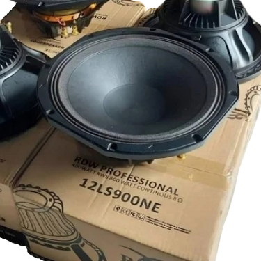 Komponen Speaker RDW 12LS900 NE 12 Inch/RDW 12 LS900 NE 12" Subwoofer Neo Magne Voice Coil Speaker