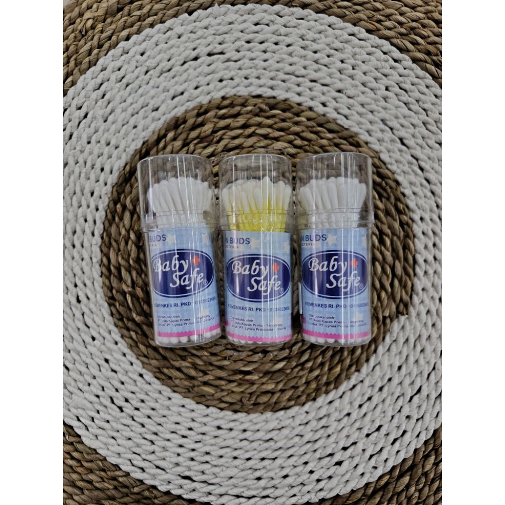 Baby Safe Cotton Buds Small Tip for Baby 50 Stick / Cotton Buds Bayi Baby Safe Ujung Kecil