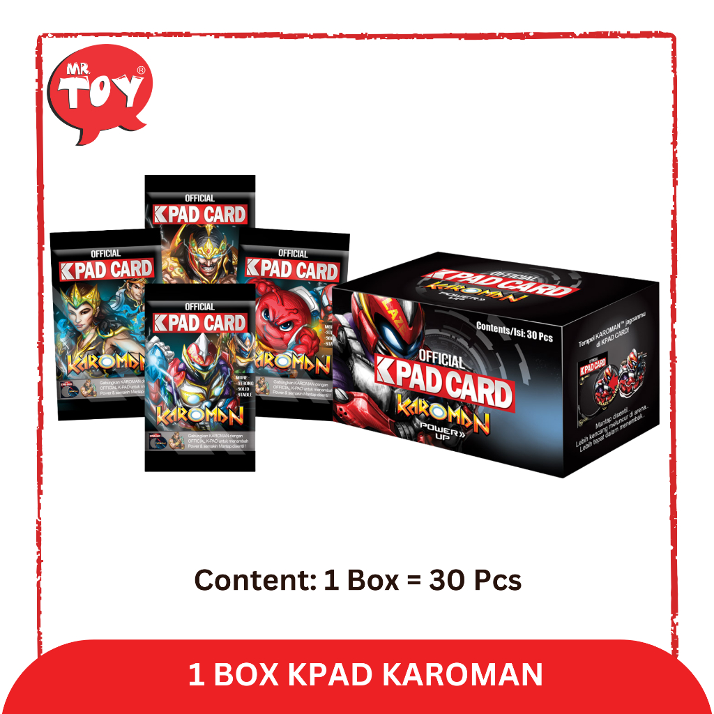 KPAD CARD KAROMAN (1 BOX)