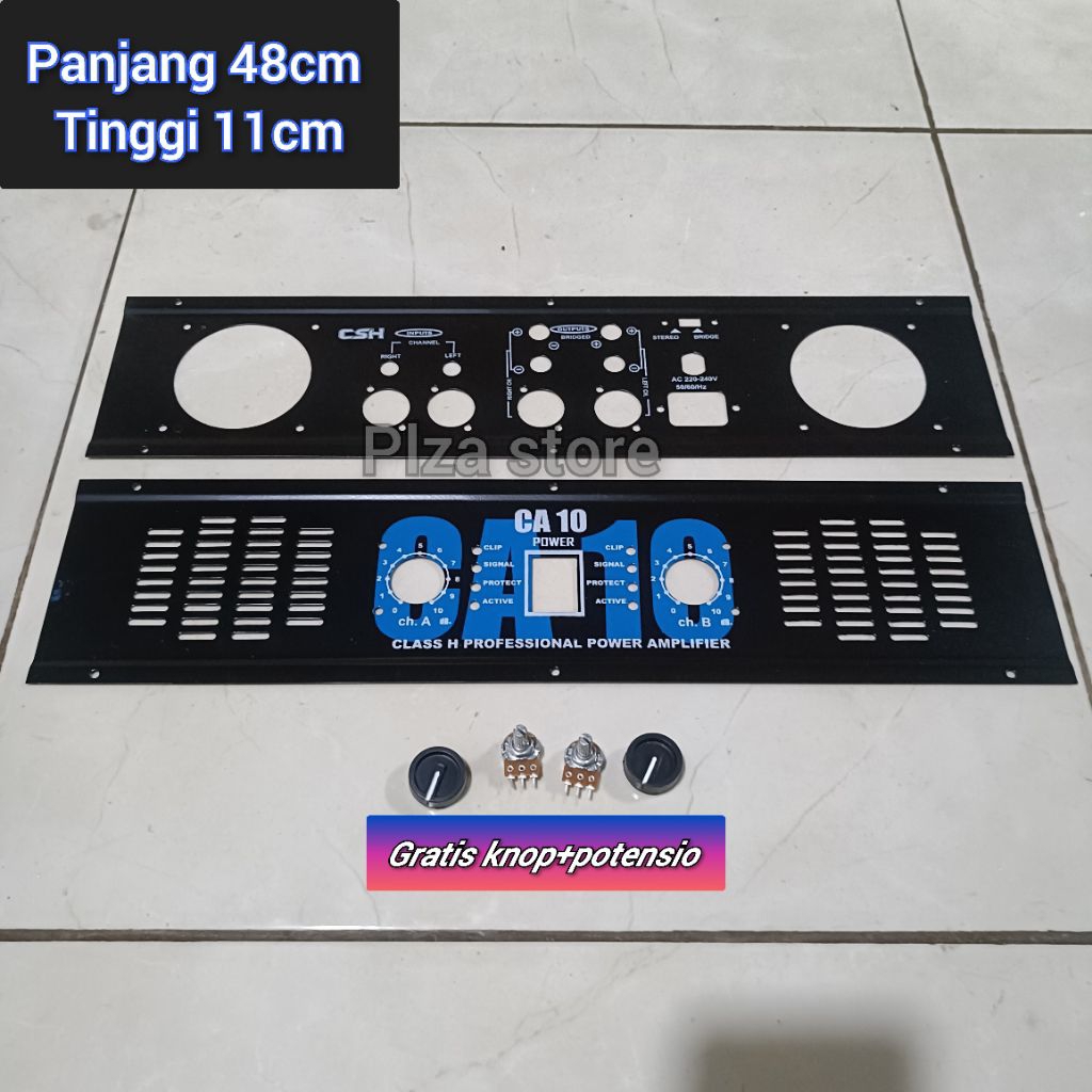 Plat panel power CA10 2U plat power amplifier ca10 pjg 48cm lbr 11cm free knop plus potensio