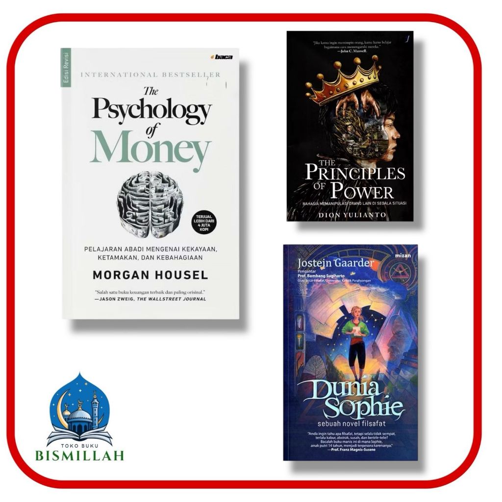 [TERLARIS] Buku Tthe Psychology of Money Edisi Revisi by Morgan / The Principles Of Power by Dion Yu