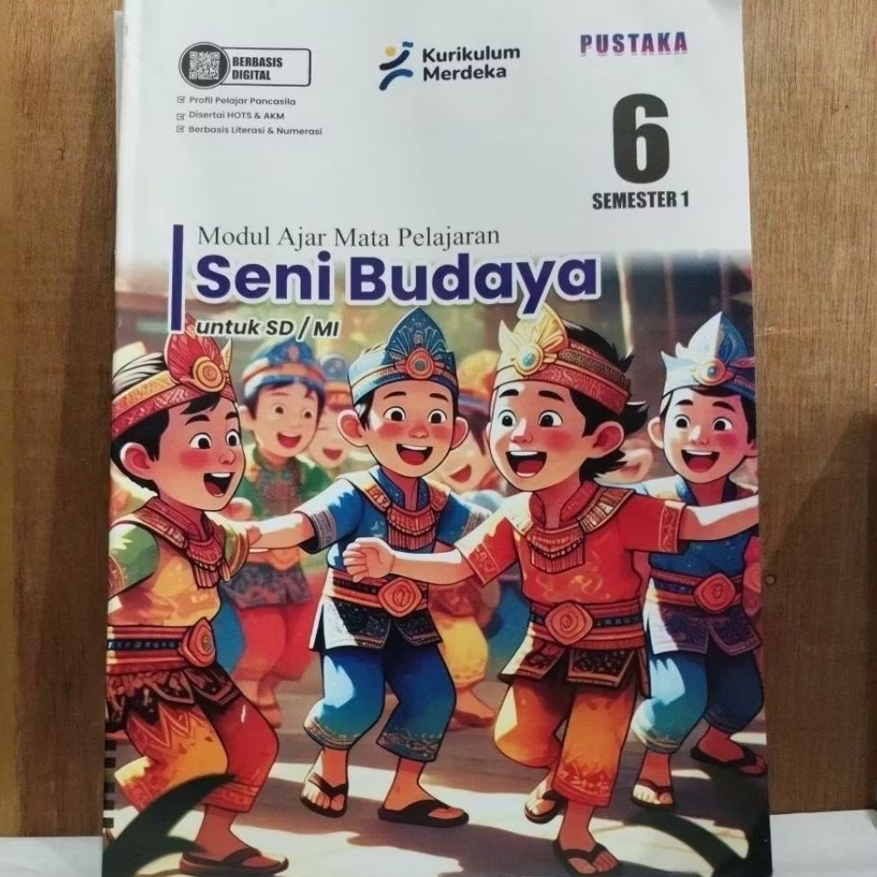 [LKS Pustaka] Seni Budaya untuk SD/MI Kelas 6 Semester 1 Kurikulum Merdeka
