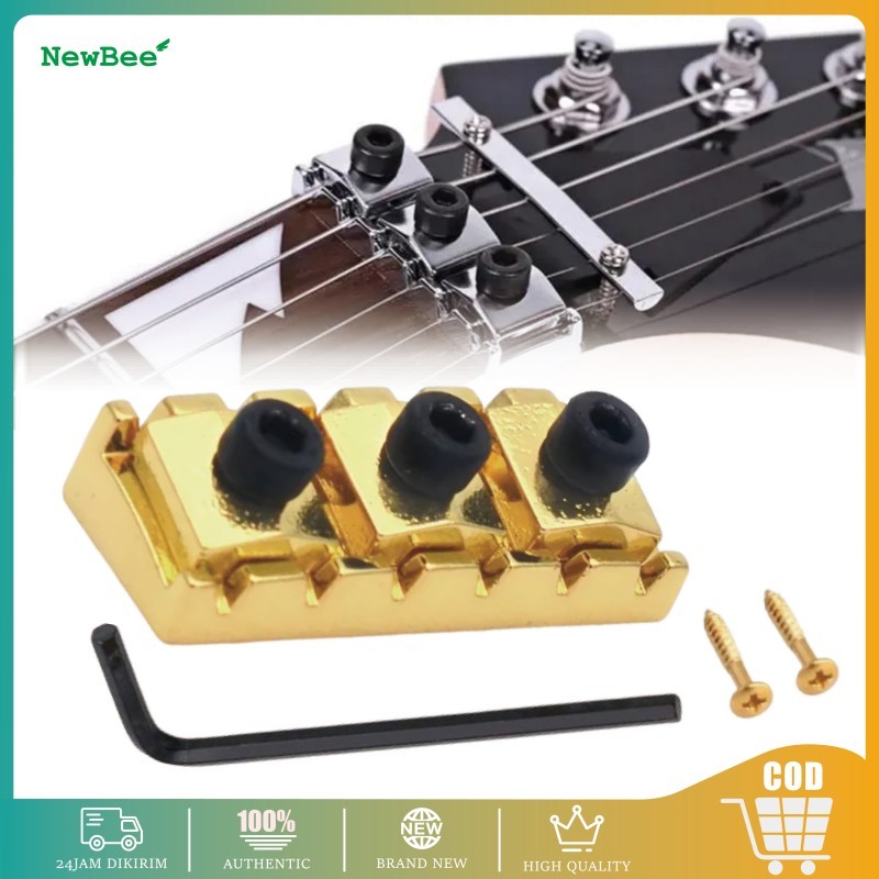 Pengunci Senar Gitar Nut / Lock Nut Gitar / Nut Gitar Listrik / Spare Part Gitar Elektrik Locking Nu