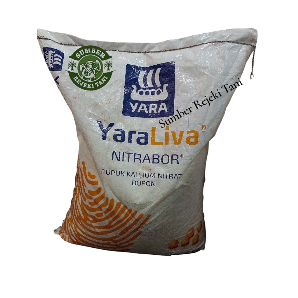 Pupuk Yara Liva Kalsium Nitrat Boron 25kg