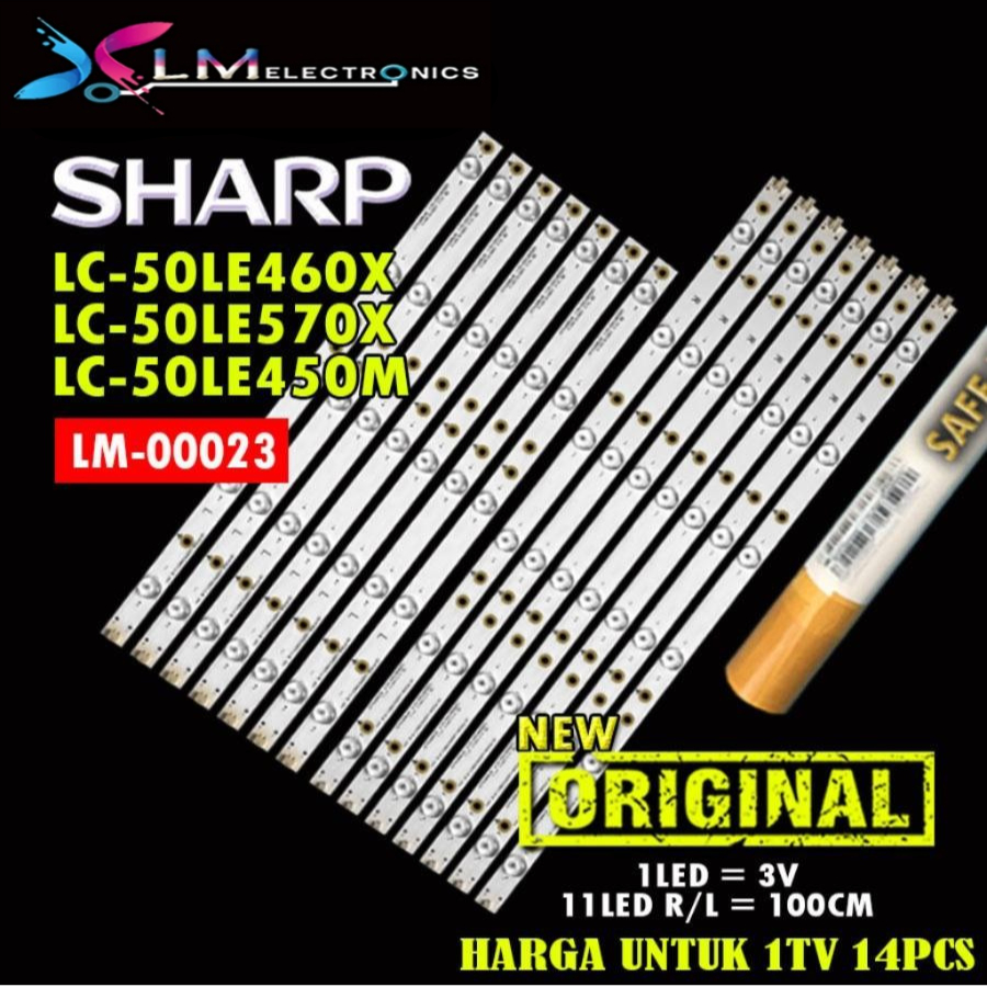 BACKLIGHT SHARP LC50LE570X 50LE460X 50LE570X LC50LE450M 50LE450M