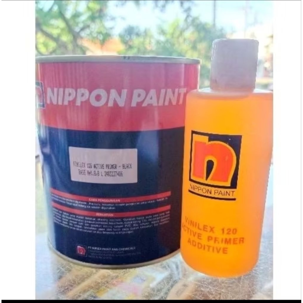 NIPPON PAINT -VINILEX ACTIVE PRIMER-CAT DASAR  GALVANIS-CAT ANTI KARAT