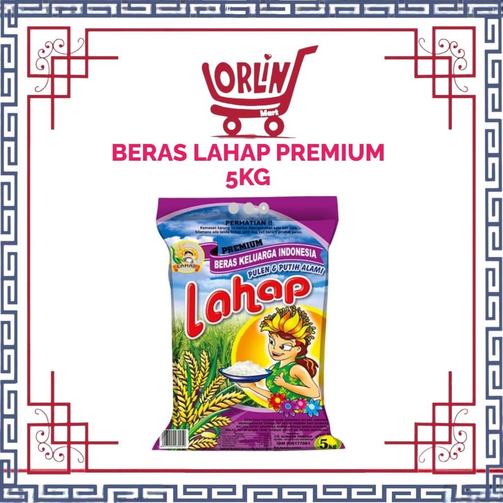BERAS LAHAP PREMIUM WANITA 5 Kg /BERAS/LAHAP
