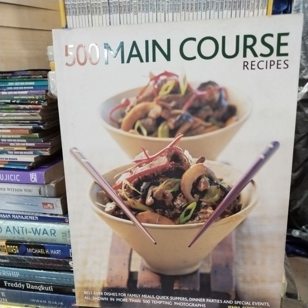 BUKU ORIGINAL 500 MAIN COURSE RECIPES