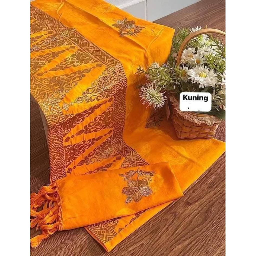 Kamen jumputan songket tumpal/kamen jumputan/kamen modern