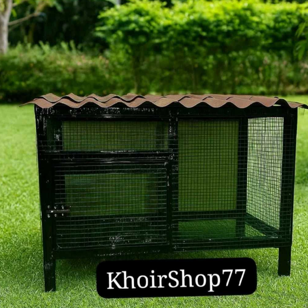 Kandang Aviary Minimalis ukuran P 80 x L 40 x T 65 cm