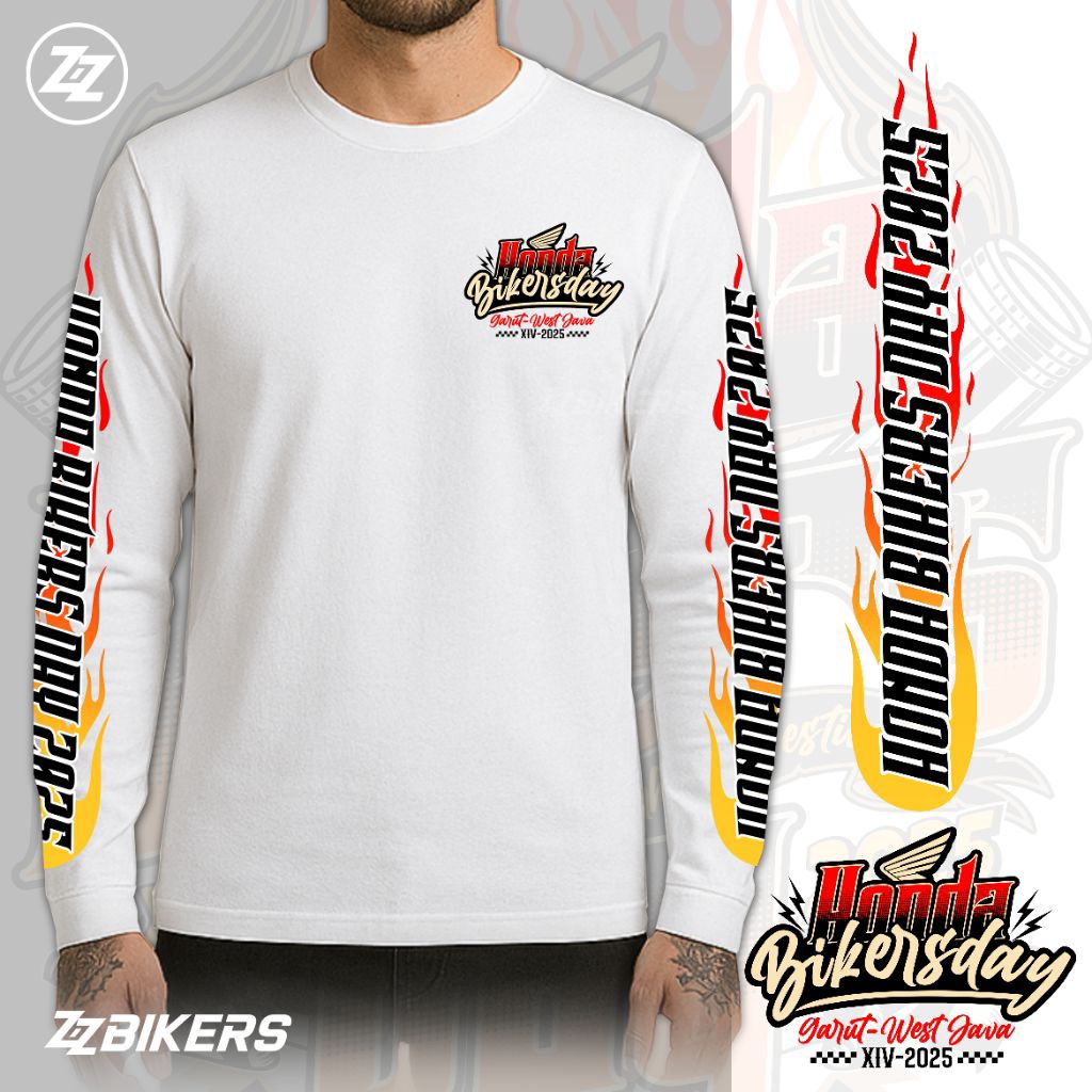 Kaos Honda Bikers Day 2025 Garut Jawa Barat