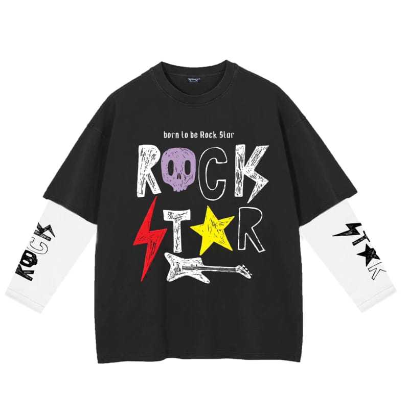 Whyme  Shirt Streetwear Longlseeve Pria Wanita Katun 24s