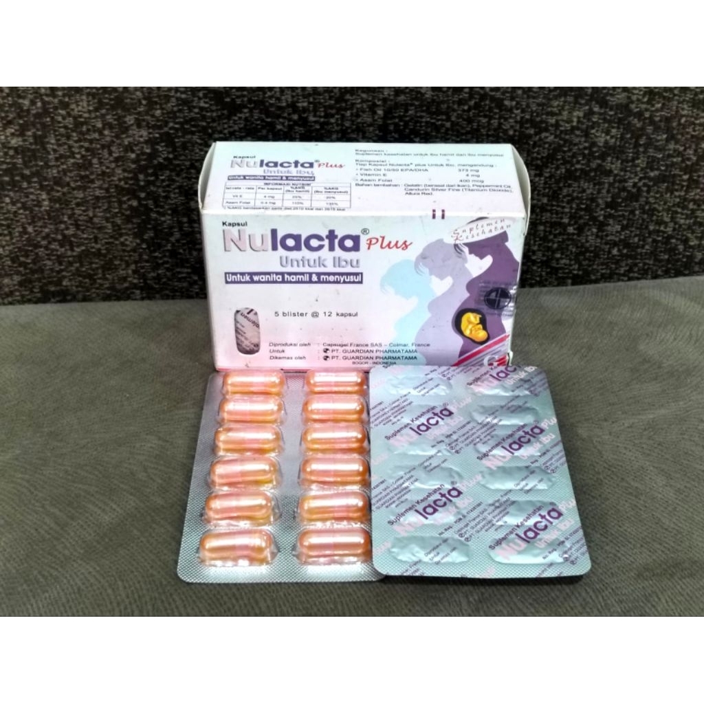 NULACTA PLUS STRIP 10 KAPSUL IBU HAMIL