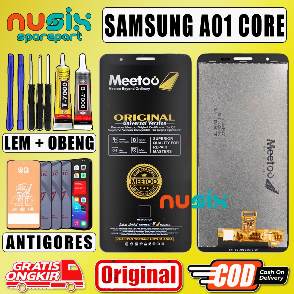 LCD TOUCHSCREEN SAMSUNG A01 CORE ORIGINAL FULLSET